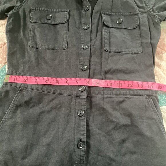 NWT Outerknown Black Jumpsuit Womens XS Utility One Piece - Picture 8 of 11